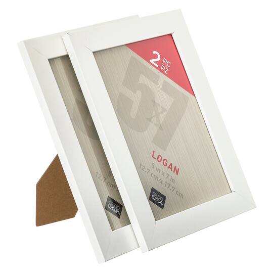 12 Packs: 2 ct. (24 total) White Tabletop Frames, Logan by Studio Décor®